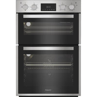 Hotpoint Built In Electric Fan Oven 75L / 38L - Stainless Steel