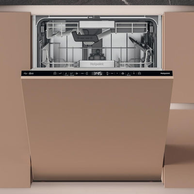 Hotpoint Hydroforce BI Full Size Dishwasher 14 Place Set 9.5 L 8 Progs