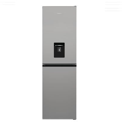 Hotpoint No Frost 50/50  Fridge Freezer With Water Dispenser - Silver - 54CM - 270L